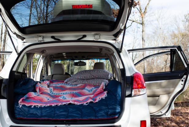 How to make your car a tiny camper