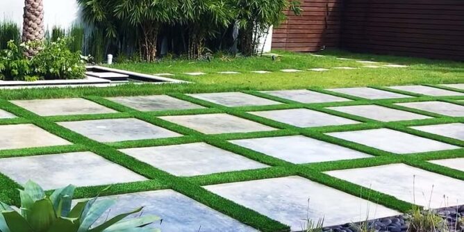 How To Install Artificial Grass Between Pavers Patio - The Fan News