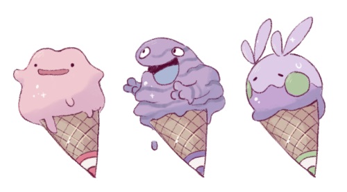 Ice Cream Pokemon